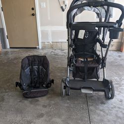  Graco Doublelsit And Stand Stroller