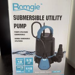 Bomgie Submersible Utility Pump
