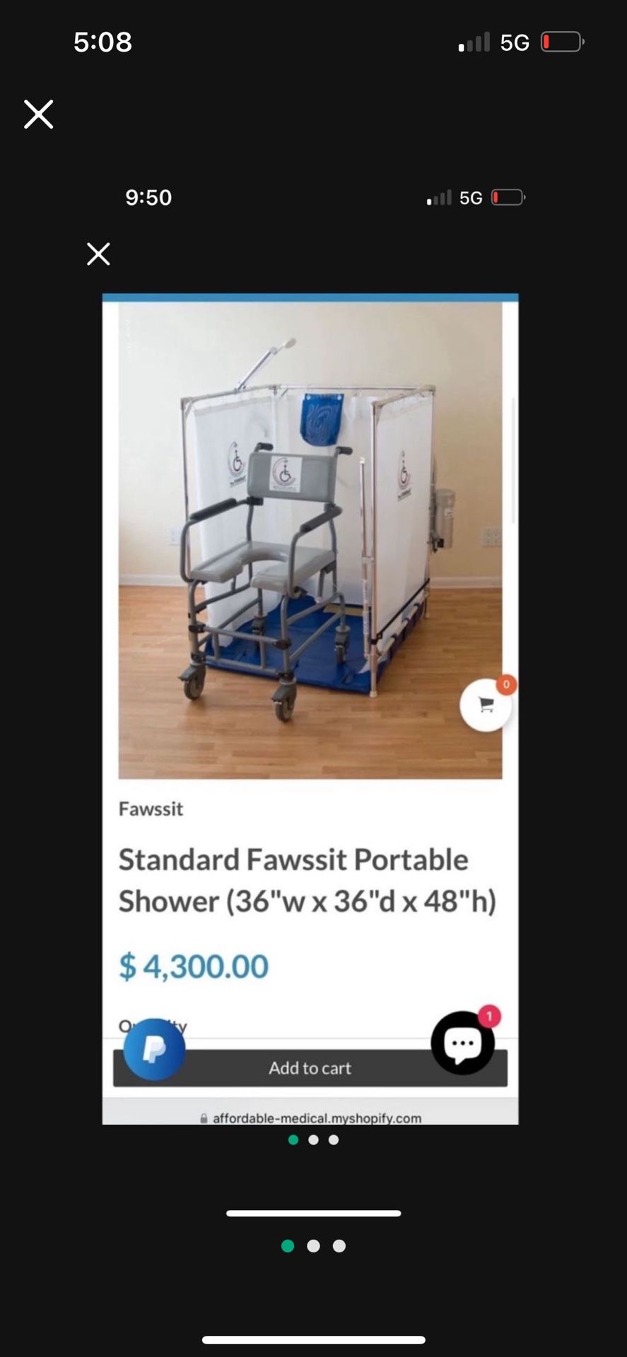 Rv Camper Portable Shower