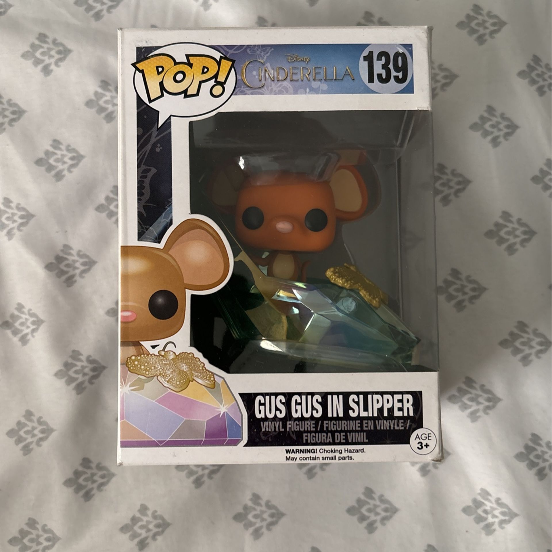 Disney Cinderella Gus Gus in Slipper Funko