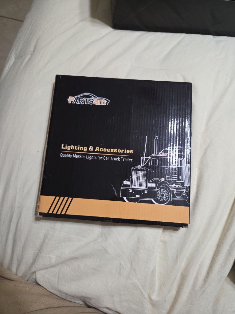 Luz LED de filtro de aire de 7.8 pulgadas, ultrafina, estilo hexagonal, doble función, interior, 54 diodos, lámpara decorativa de aire para Peterbilt