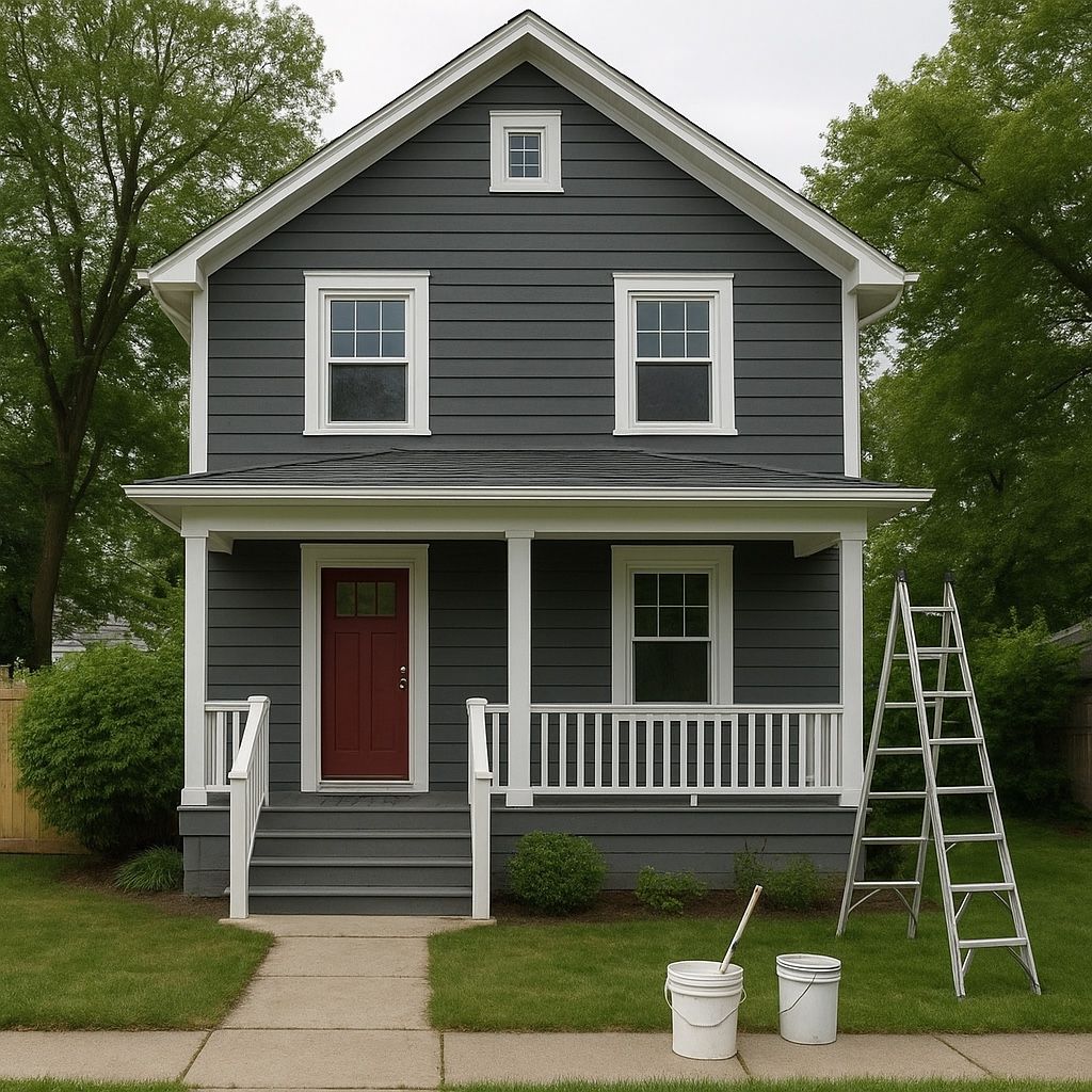 Painting houses