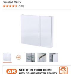 Frameless Medicine Cabinet / Botiquín para arriba de sink