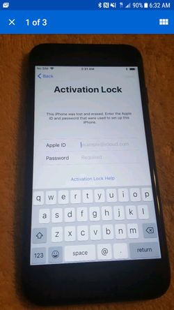 Iphone 6S has activation lock