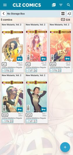 Marvel comics - New Mutants