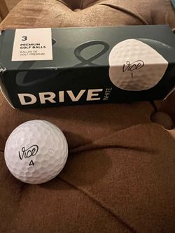 Vice Sleeve Premium White Golf Balls #4
