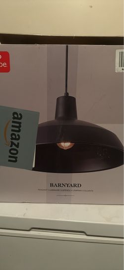 Barnyard Black Pendant Light