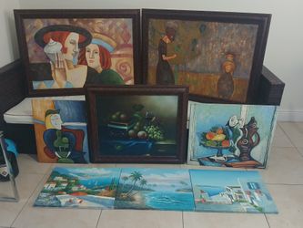 CANVAS PAINTING & FRAME