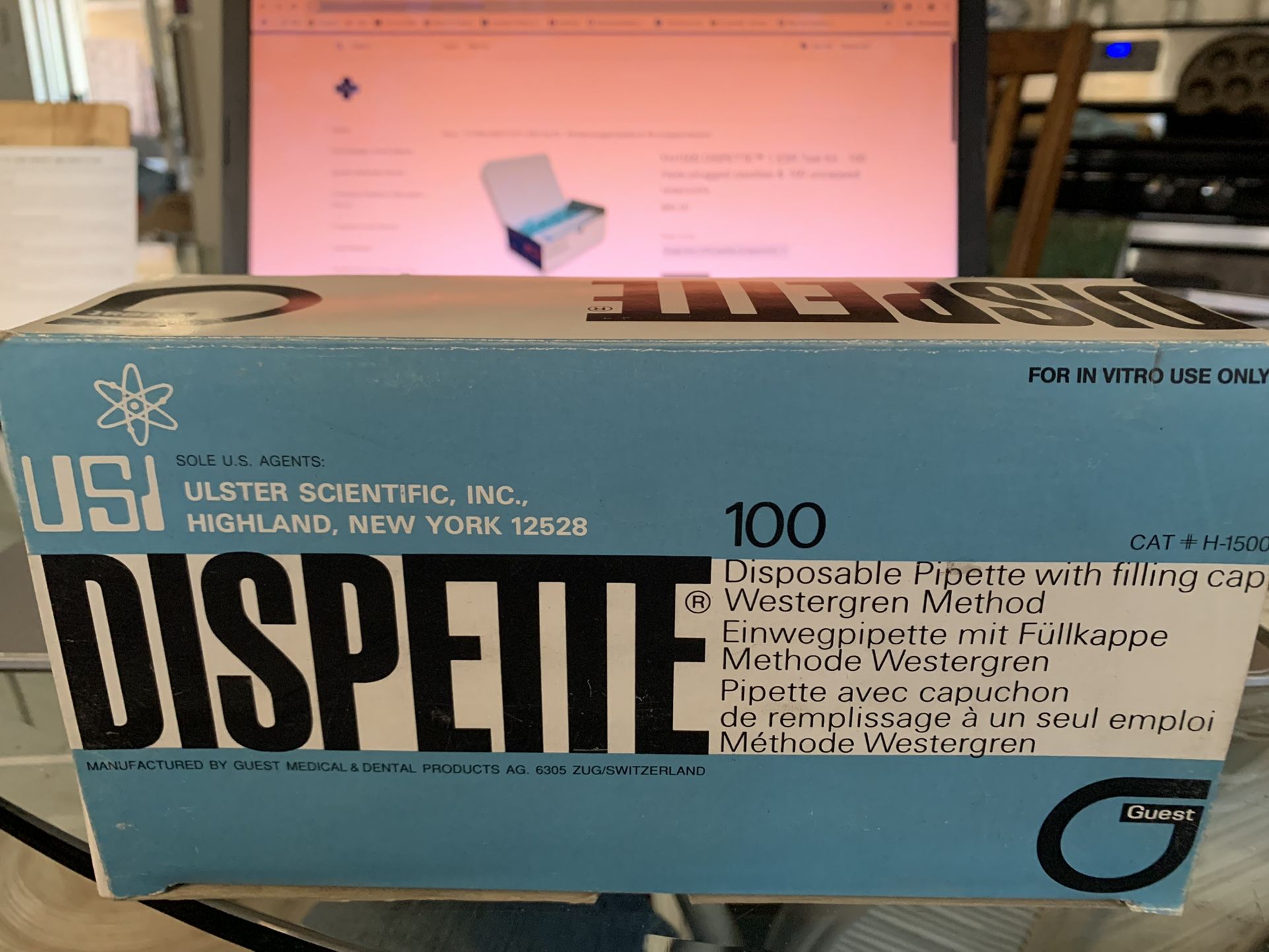 Pipette- New Chino, Ca