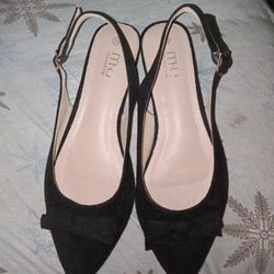Musshoe Black Flats