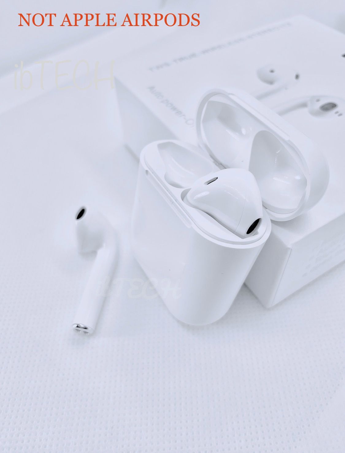 Bluetooth 5.0 Headphones i12 TWS Earbuds for iPhone, Samsung, Android, Airpods and any Wireless Device