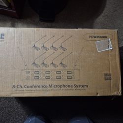 PYLE- 8-Ch. Conference  Microphone System 