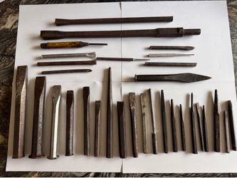 Snap ON MAC Cornwell Proto Craftman Chisels and punches