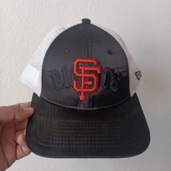 Women's San Francisco Giants New Era 9FORTY Adjustable Mesh Hat