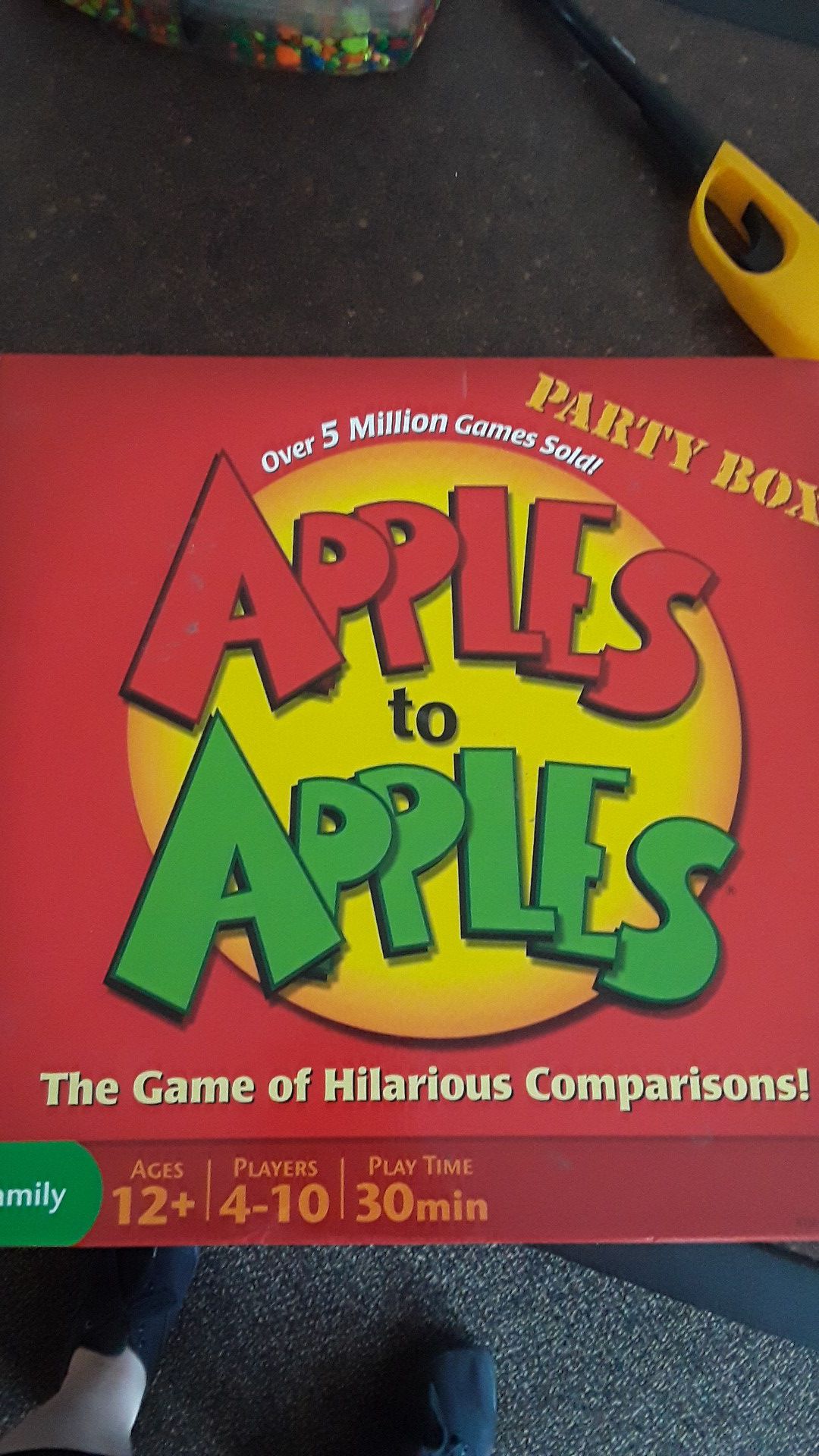 Apples to apples