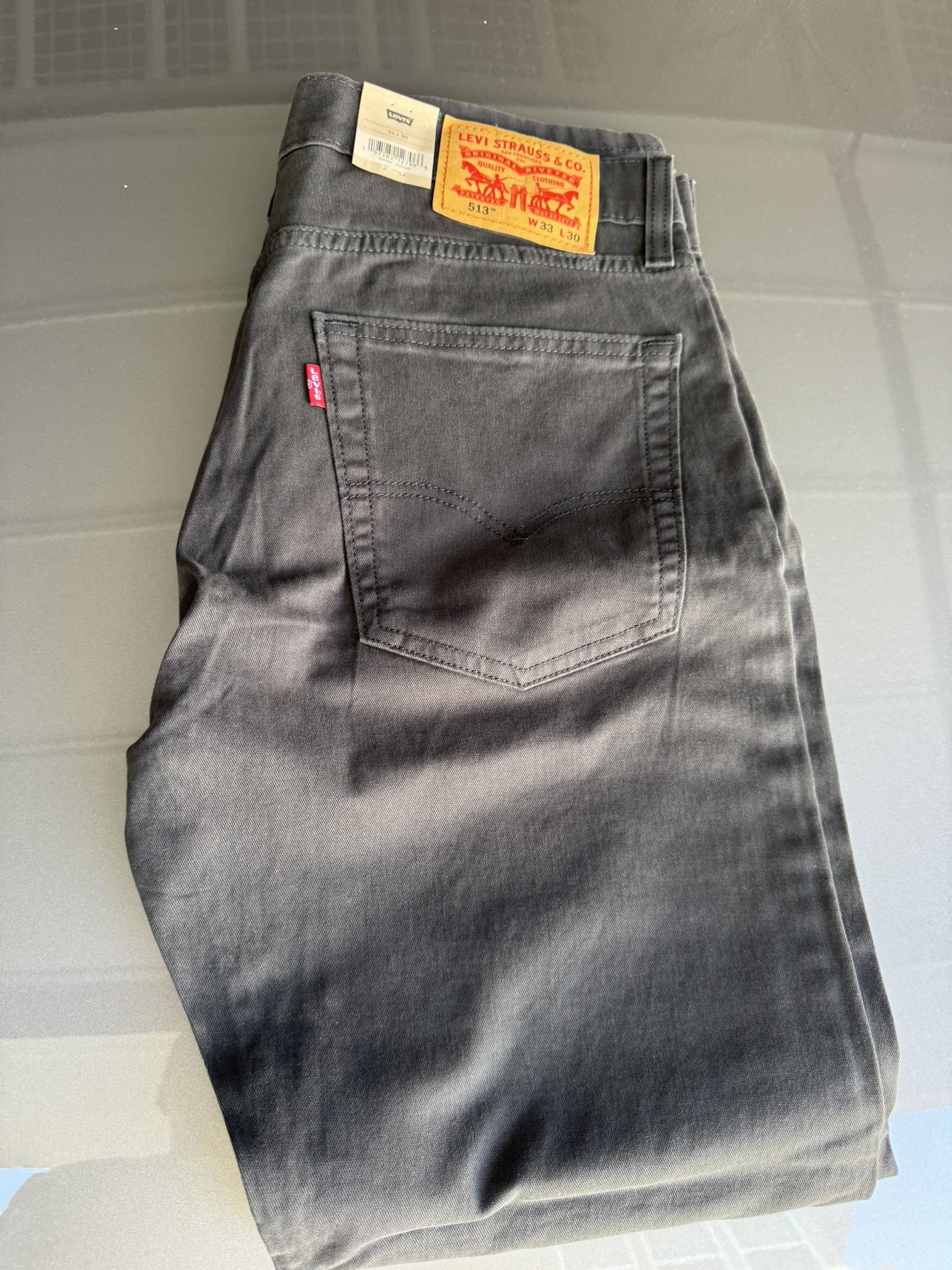 Levi’s 513 Slim Straight Jeans 33 X 30 (2 Pairs)