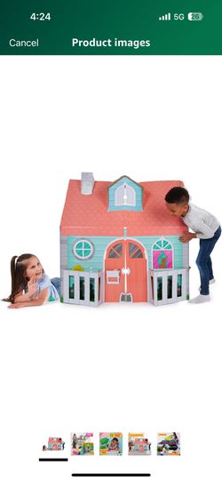 Pop 2 Play Cardboard Playhouse 