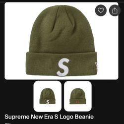 Supreme new era S Logo Beanie