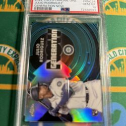 2022 Topps Chrome UPD Julio Rodriguez GNC24 PSA 10