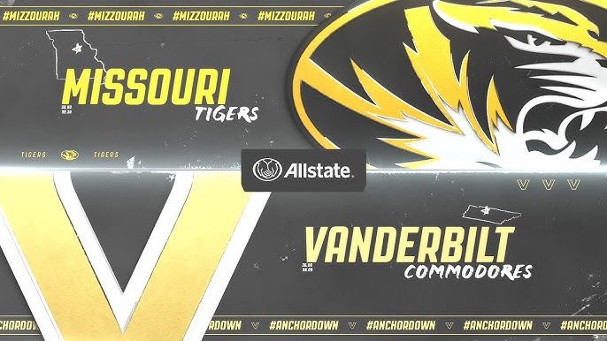 Missouri Tigers at Vanderbilt Commodores Football Tickets
