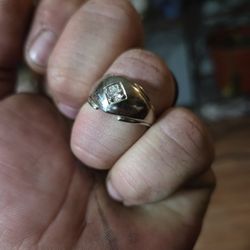 White Gold Diamond Ring