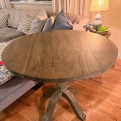 Linon home decor pedestal table