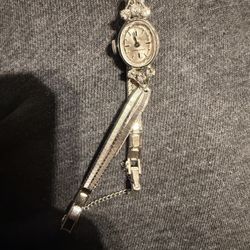 Vintage Andre Bornard 14K With Diamonds Women’s Watch 