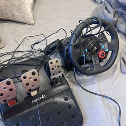 Logitech G29 Driving Force Racing Wheel for PS4-Ps5 