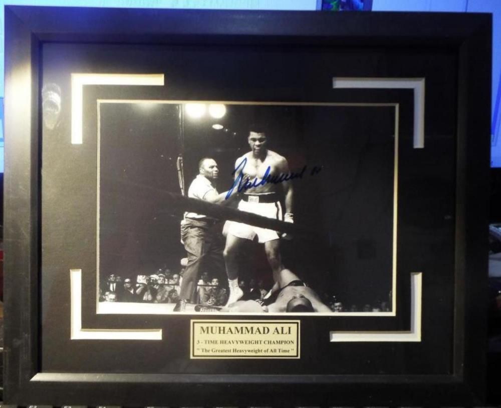 Muhammad Ali Autographed Photo Authentic