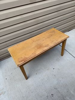 Small Wooden piano  Bench