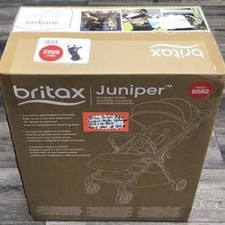 Britax Juniper 8562 Compact Stroller Lightweight Fold & Go Black Brand New 