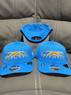 NFL new era Los Angeles Chargers powder blue seismic logo 9seventy SnapBack hats