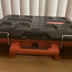 Milwaukee PACKOUT 22 in. Medium Red Tool Box with 75 lbs. Weight Capacity