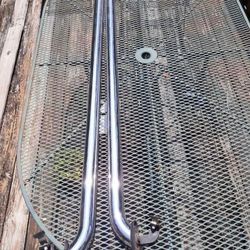 RAM 1500 Truck Bed Rails Stainless Steel Chrome