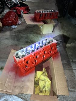 l86 or lt1 cylinder heads bran new , cabesas para un motor 6.2 para silverado,sierra,camaro 2014-2019