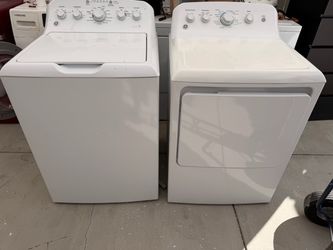 Ge washer and dryer gas set