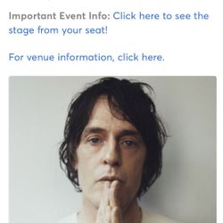 Spiritualized tickets below face value (4 total)