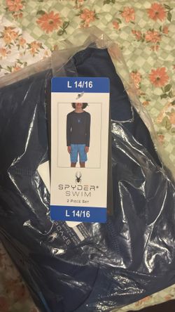 New Boys Spyder 2 Piece Swimwear 