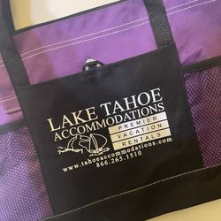 Lake Tahoe Accommodations Tote Bag New