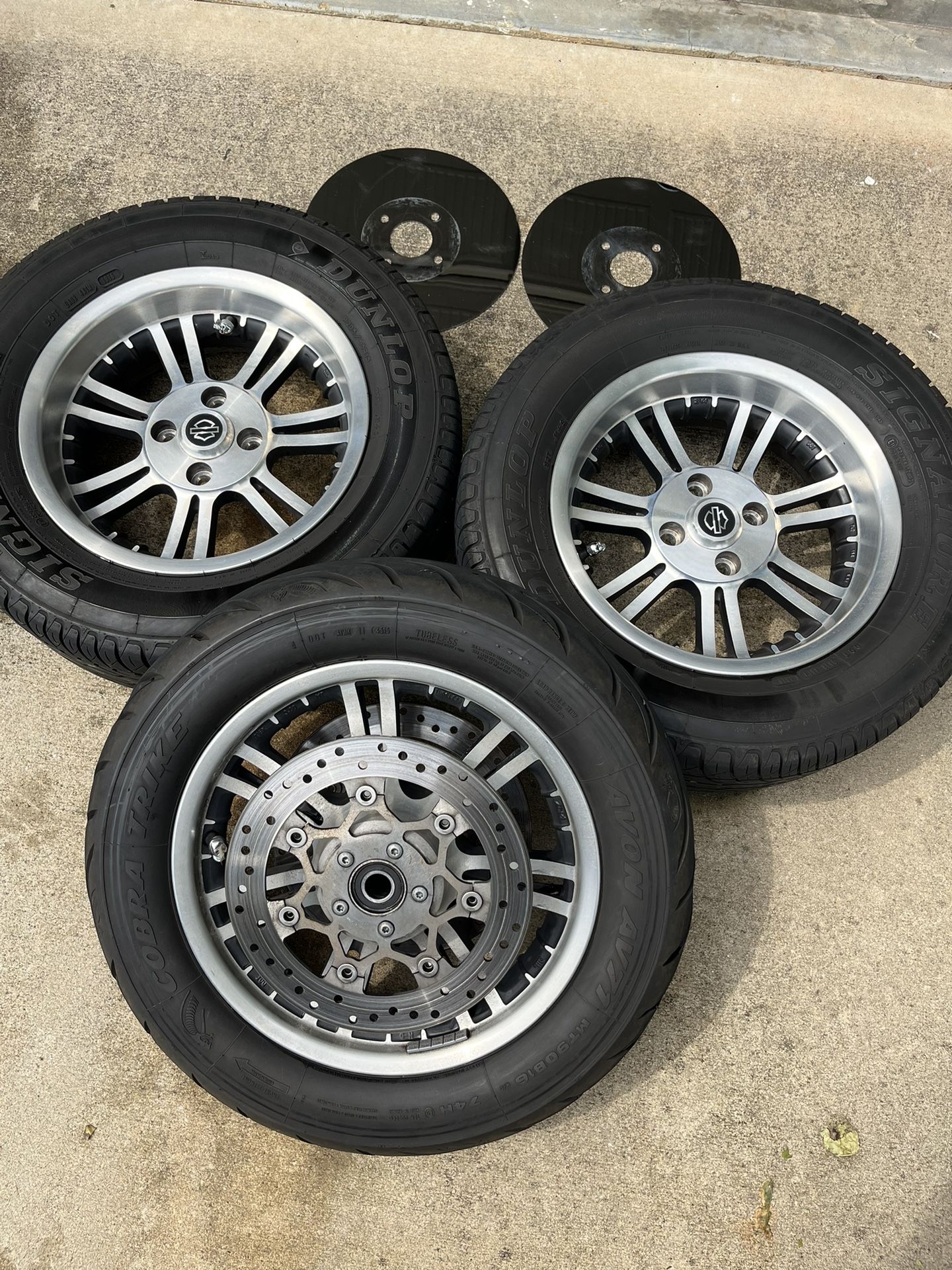 Harley Davidson Trike Wheels 