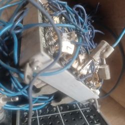 Box of matrix panels.