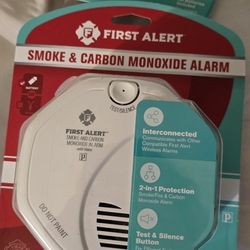 Smoke & Carbon Monoxide Alarm (New) 
