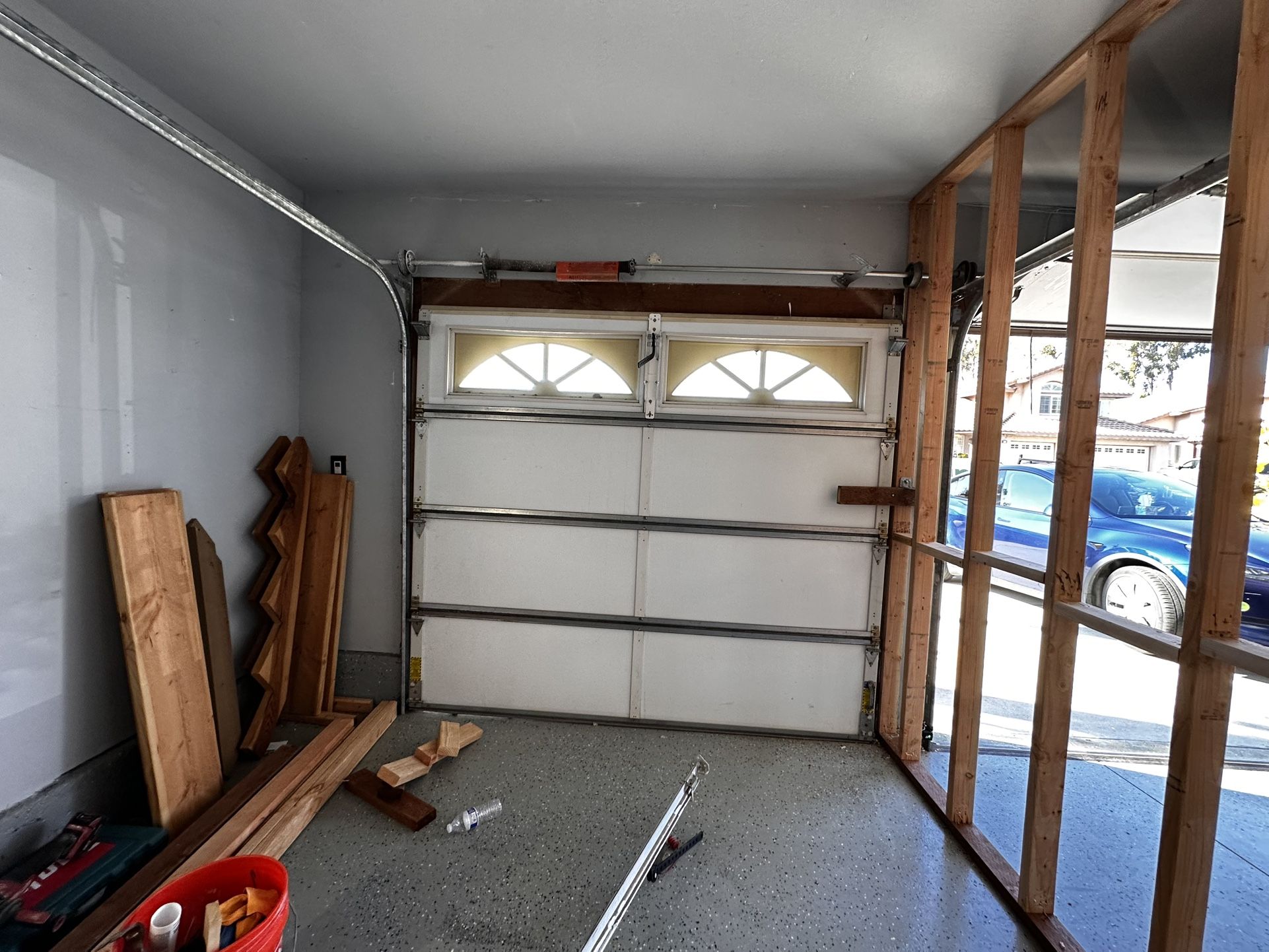 Garage Door And Opener