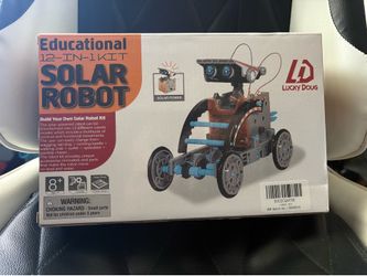 Educational 12-in-1 Solar Robot Kit