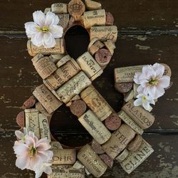 Handmade Wine Cork Decor