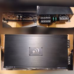 MASSIVE Blade X 4 Channel 1000 Watts Amplifier