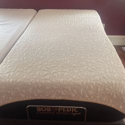 Twin Size Bed Mattress And Adjustable Frame