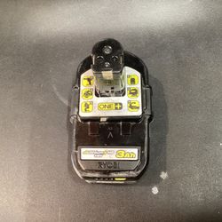 RYOBI BATTERY AND CHARGER 