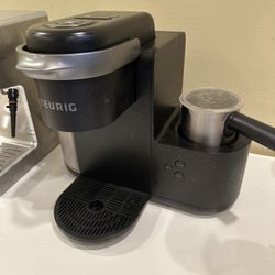 Keurig Coffee Maker + Milk Frother (Latte/Cappuccino) – $40