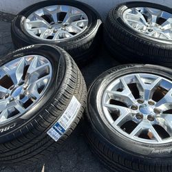 WHEELS OEM 20” STOCK CHEVY GMC SIERRA